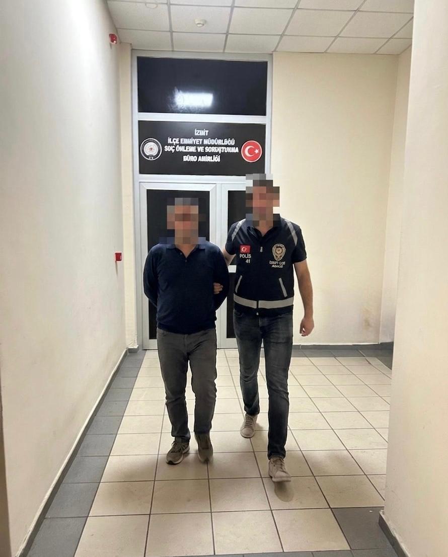 İzmit'te Hapis Cezası Bulunan Şahıs Operasyonla Yakalandı