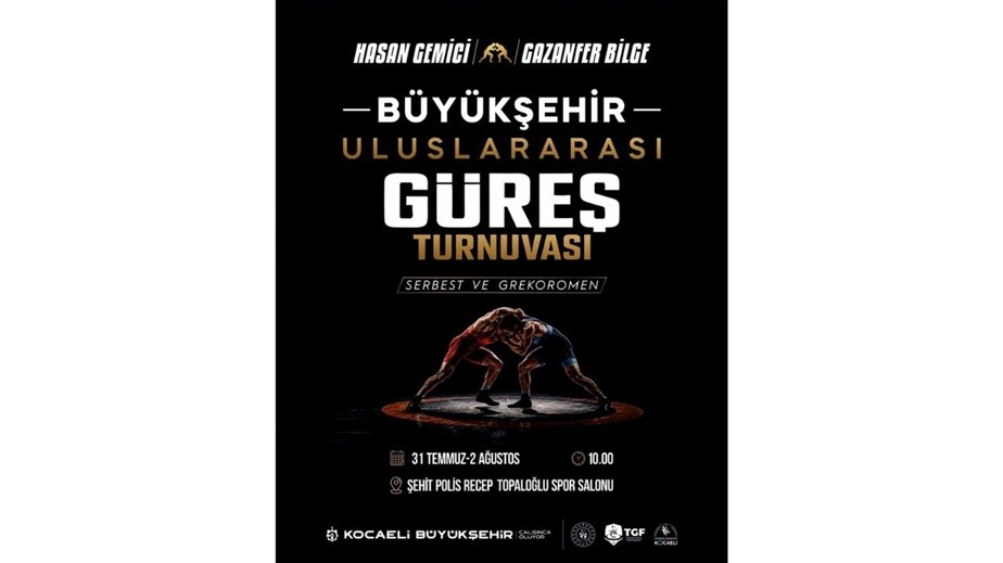 Kocaeli, Uluslararası Güreş Turnuvasına Ev Sahipliği Yapacak