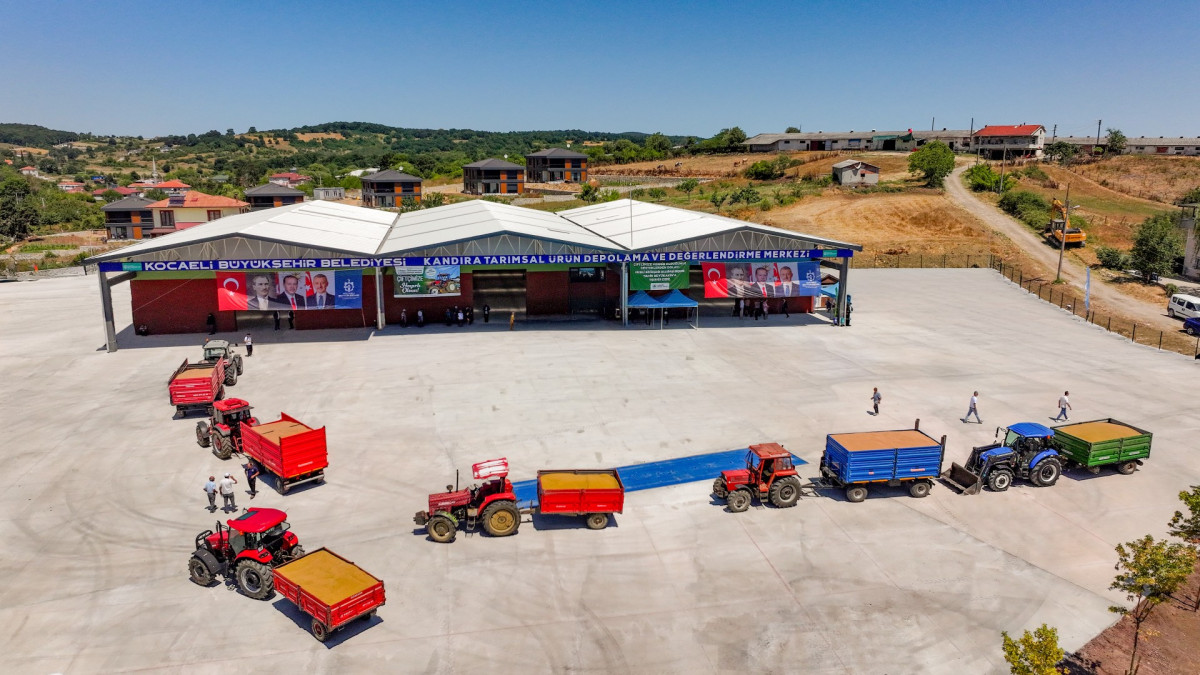 Kandıra'da Tarımsal Ürün Depolama Merkezi ile Üreticilere 10 Milyon TL Ek Gelir Sağlandı
