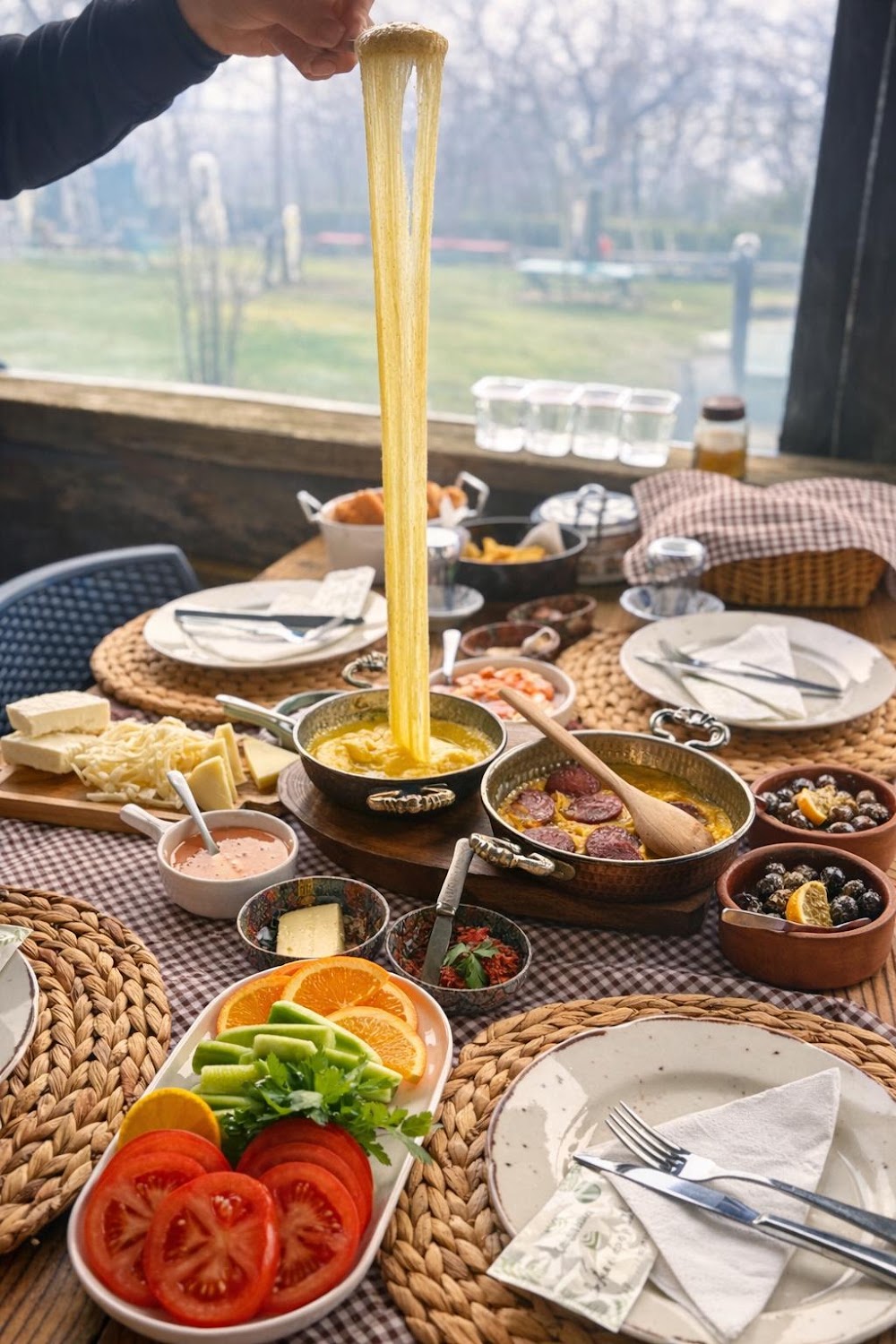 Çavuşun Bahçesi Köy Kahvaltısı Mangal Piknik